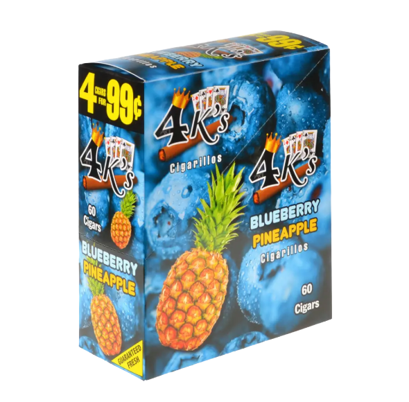 S/B CIGARILO PINEAPPLE POCH 15/4PK