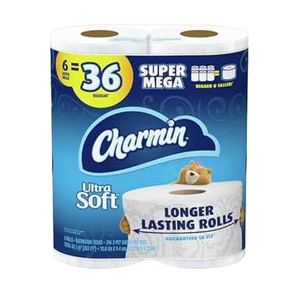TISSUE CHARMIN SINGLE ROLL 36/1RL