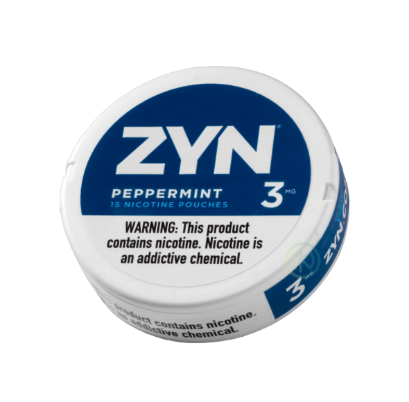 ZYN PEPPMINT 3MG NICOTINE PCHS 5CN