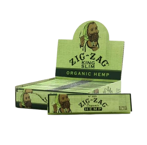 Z/Z ORGANIC HEMP KING SLIM 25/24CT