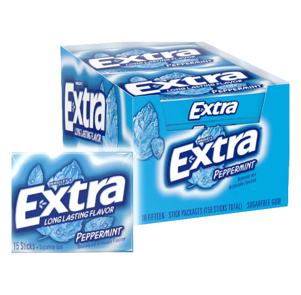 WRIG SLIM PAK EXTRA PEPPERMINT