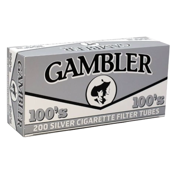 GAMBLER CIG TUB SLV 100MM 4/250 CT