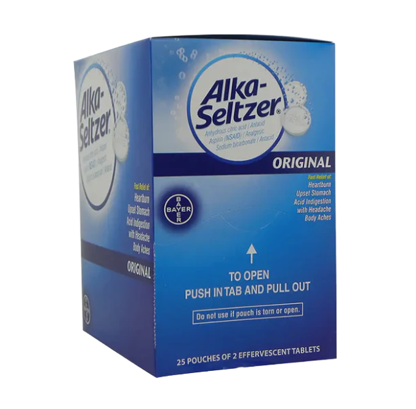 ALKA SELTZER REG 25/2'S SELECT