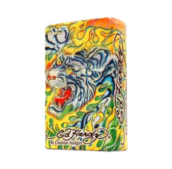 ED HARDY JUMBO OIL LIGHTER 140