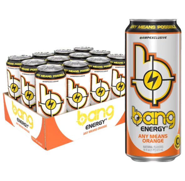 BANG ENERGY MEAN ORANGE 12 CT 16OZ