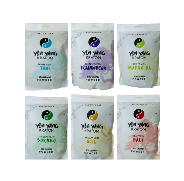 YIN Y KRATOM KAP BALI 750MG/500CT