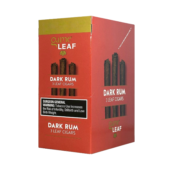 GAME LEAF CGR 8/5/$3.79 DARK RUM