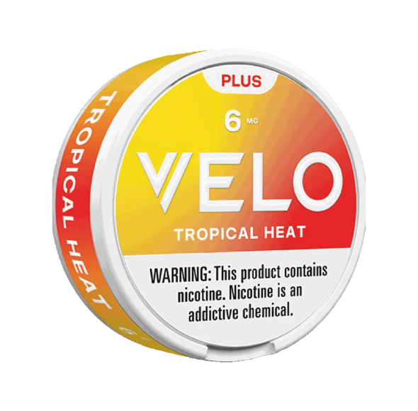 VELO PLUS TROPICAL HEAT 6MG PCH 5CT