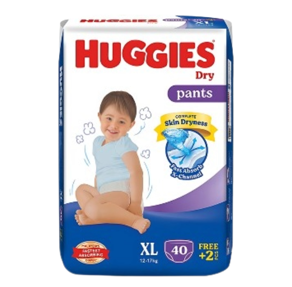 HUGGIES LARGE 12/10'S