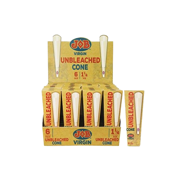 JOB UNBLEACH CONE 1 1/4 24/6PK