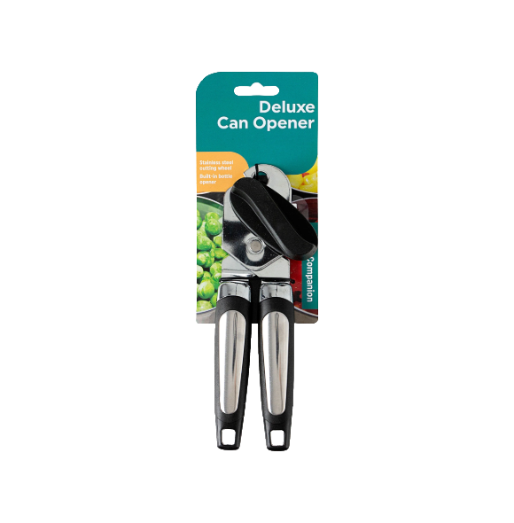 CAN OPENER & BOTTLE OPENER DELUXE