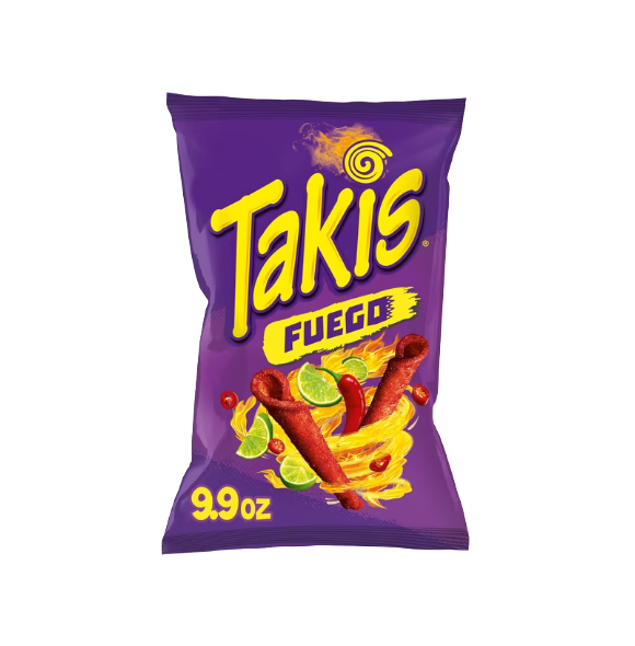 TAKIS B FUEGO HEAT CHIPS 14/9OZ