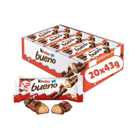 KINDER JOY BUENO CHOCO BAR 20 CT