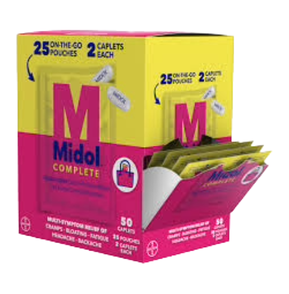 MIDOL CAPLET 25/2'S BOX SELECT