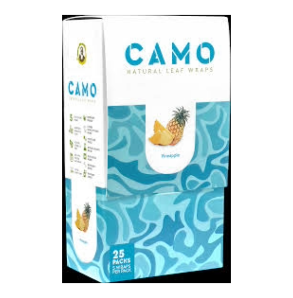 CAMO NAT LEAF WRAP PINEAPPLE 25/5PK