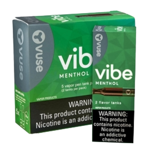 VUSE VIBE MENT TANKS 20ML 5/2PK