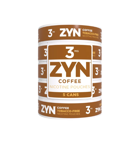 ZYN COFFEE 3MG $1 OFFCAN PCHS 5CN