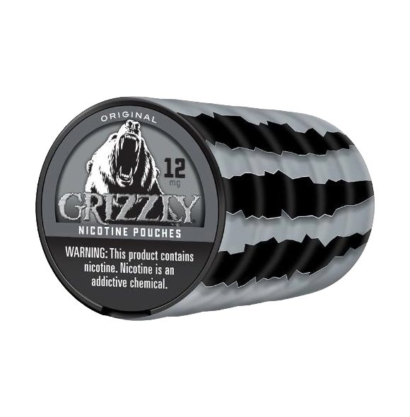 GRIZZLY ORIG 12MG NICOTINE PCH