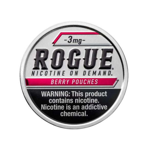 ROGUE BERRY 3MG NICOTINE PCH 5CN