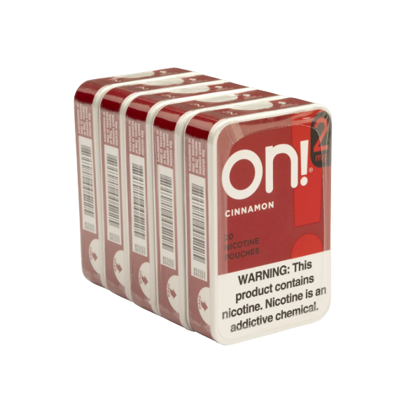 ON CINAMMON 2MG NICOTINE PCHS 5CN