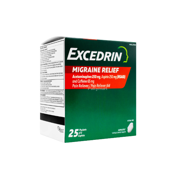 EXCEDRIN MIGRAINE 20/25/2'S SELECT