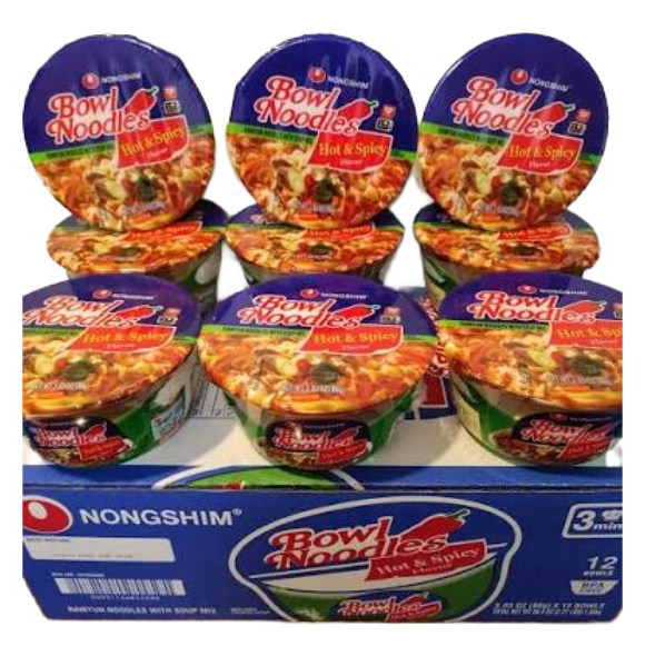 NONGSHM BOWL HOT & SPICY NOODLES