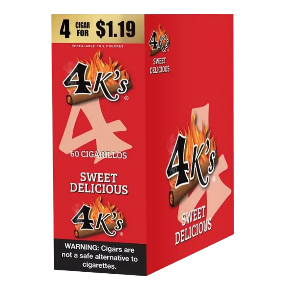 4 KINGS CIGR SWT DELCOUS 15/4/$1.19