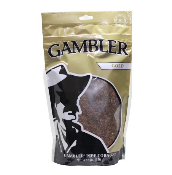 GAMBLER CIG TOB GOLD 6 OZ BAG 36CT