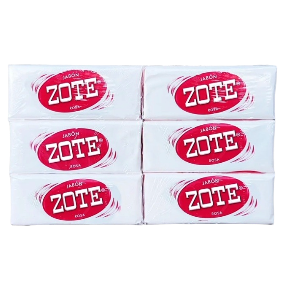 ZOTE LAUNDRY BAR SOAP ROSA 400GR