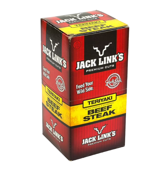 J/L TERIYAKI BFSTK 12CT 1 OZ