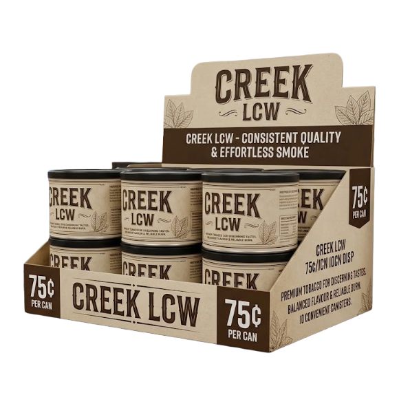 CREEK LCW 75¢/1CN 10CN DISP
