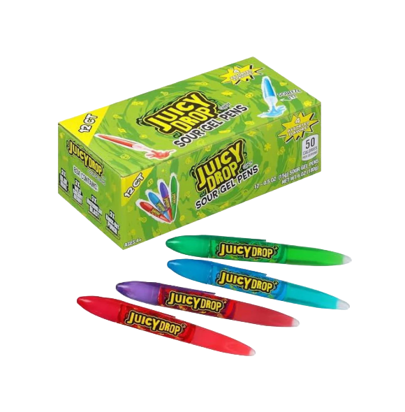 JUICY DROP SOUR GEL PENS 24/0.5OZ