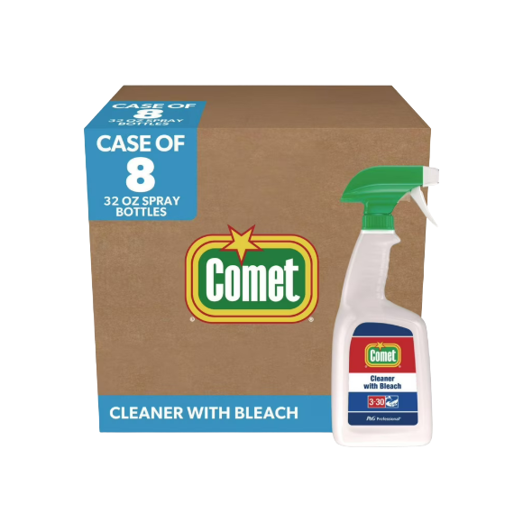 COMET CLNR W/BLCH LIQ 8/32 OZ