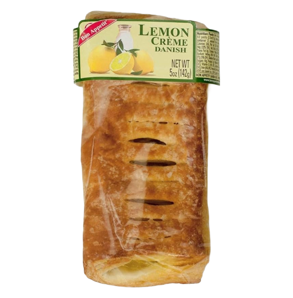 BON APPT LEMON CREAM DANISH 8/10CT