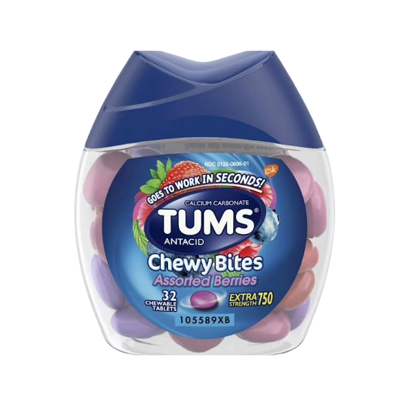 TUMS CHWY DISPENS SLECT 20PK 2S AST