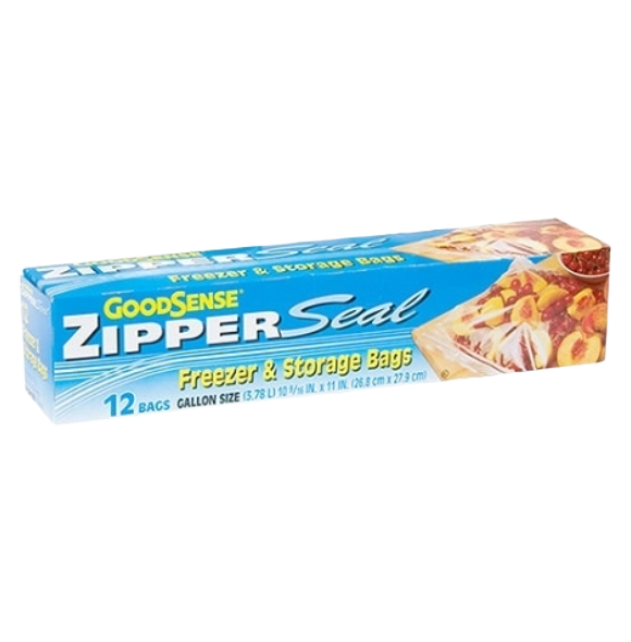 ZIPPER GOODSENSE QT FREEZER/STORAGE