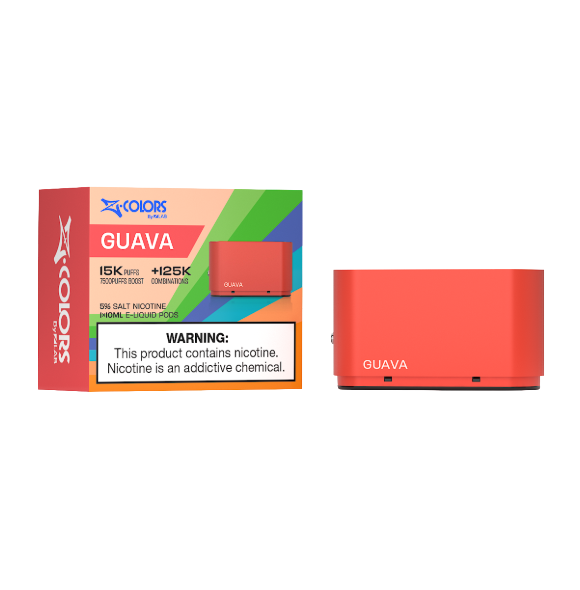 Z COLORS GUAVA 3/10ML POD 15K PUF