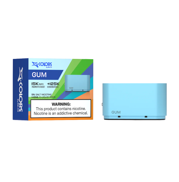Z COLORS GUM 3/10ML POD 15K PUF