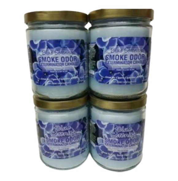 SMOKE O JAR CANDLE BLUE SERENITY