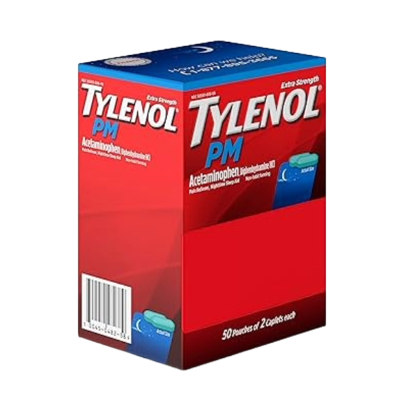 TYLENOL PM 20/25/2'S BOX SELECT