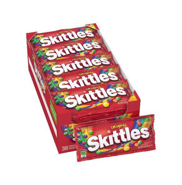 SKITTLES 10/36CT