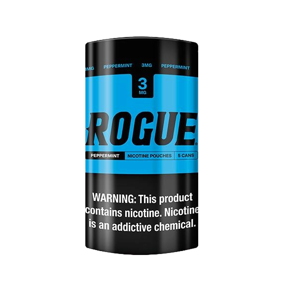ROGUE PEPMNT 3MG NICOTINE PCH 5CN