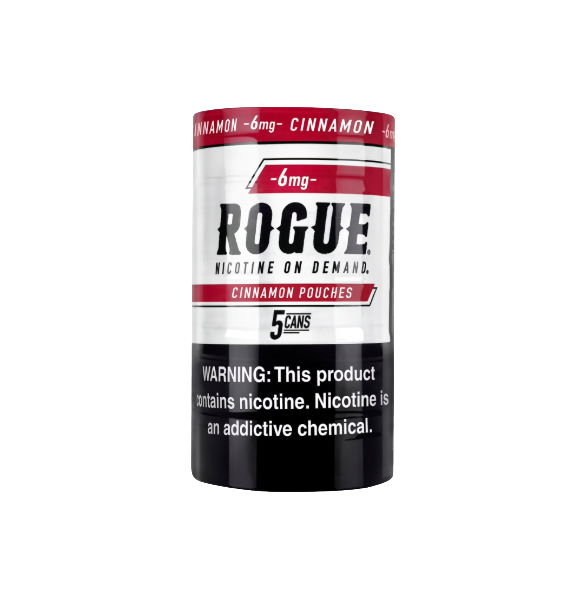 ROGUE CINNAMON 6MG NICOTINE PCH 5CN