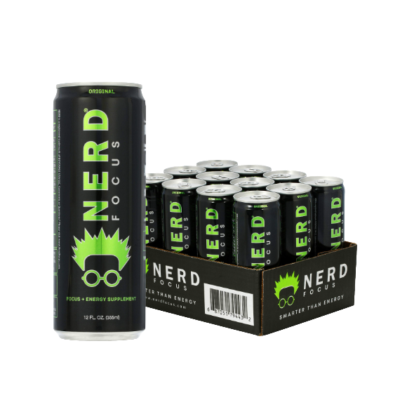 NERD ENERGY FOCUS SF 12 CT 12 OZ