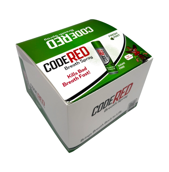 CODE RED BREATH SPRAY 18/12CT