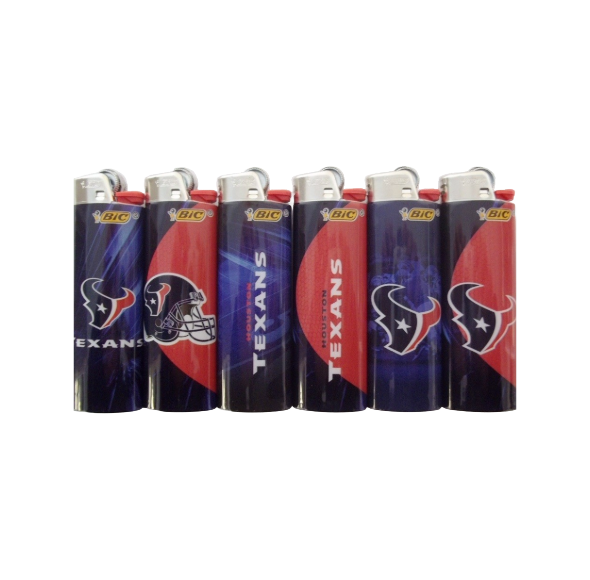 BIC LIGHTERS HOUSTON TEXANS 50 CT