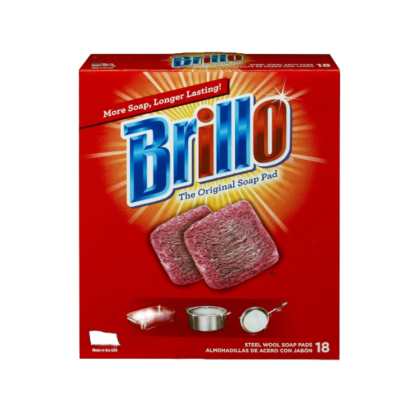 BRILLO SOAP PADS 12/4'S