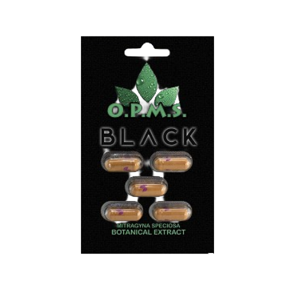OPMS BLACK 5CT CAP BP