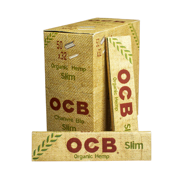 O C B KS SLIM ORGANIC HEMP BX/24CT