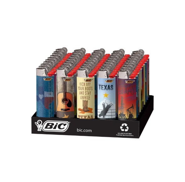 BIC LIGHTERS TEXAS SERIES LCWTI